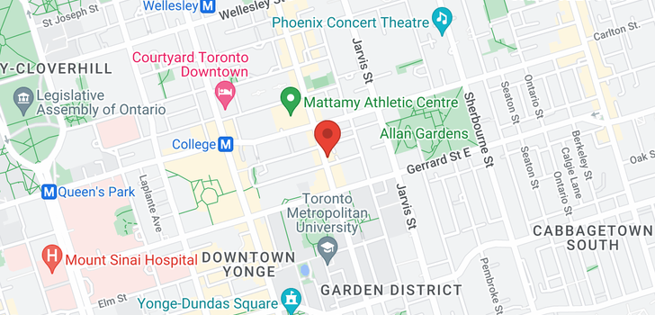 map of #1810 -365 CHURCH ST